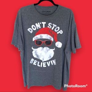 Fifth Sun Don’t Stop Believin’ Santa Tee
